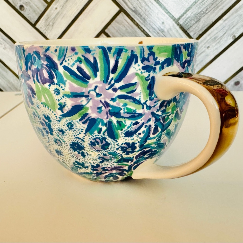 Lily Pulitzer Blue Mug High Matenence Print